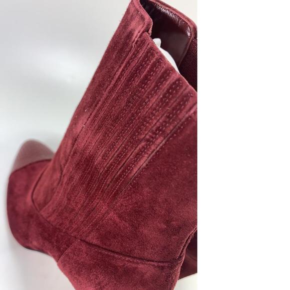 Me in the 90s Snakeskin Tanin Burgundy embossed abstract 100mm d711 - Picture 7 of 12